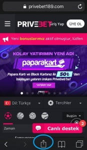 Privebet Mobil Uygulama